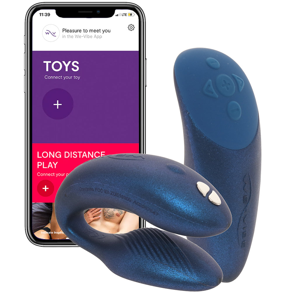 We-Vibe Chorus Couples Vibrator in Cosmic Blue