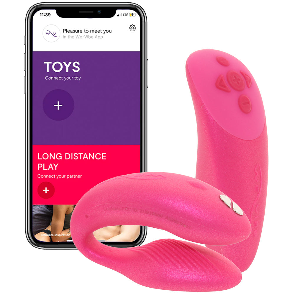 We-Vibe Chorus Couples Vibrator in Cosmic Pink