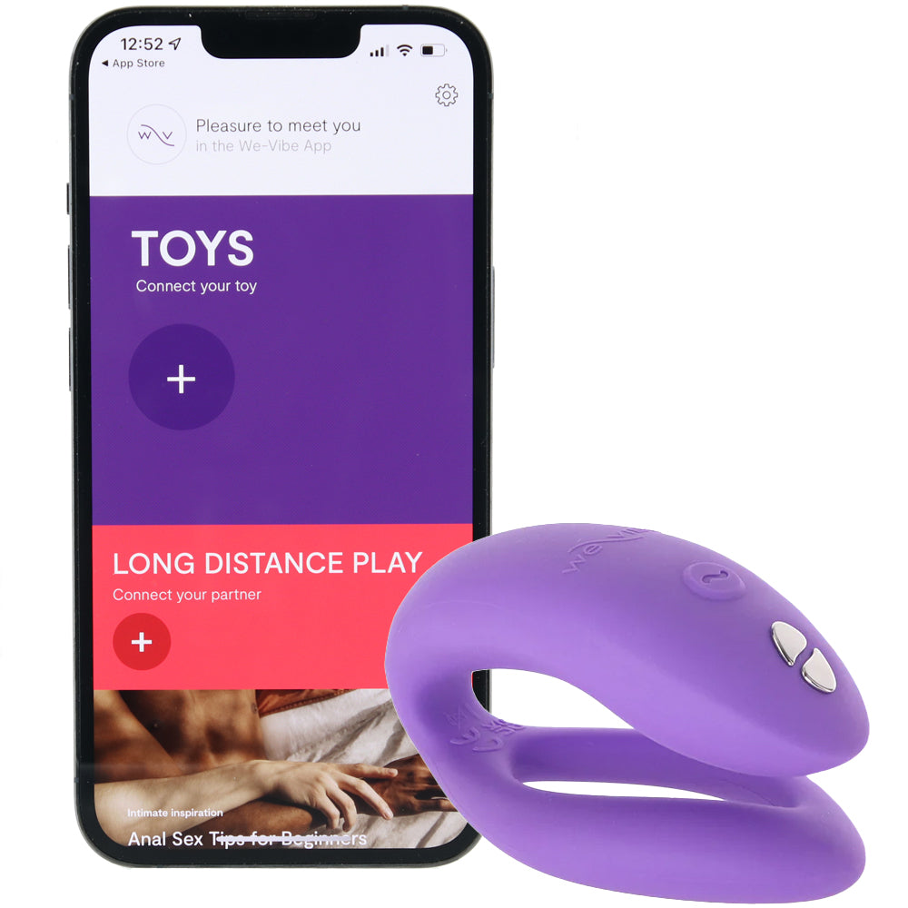 We-Vibe Sync O Expanding Couples Vibe in Purple