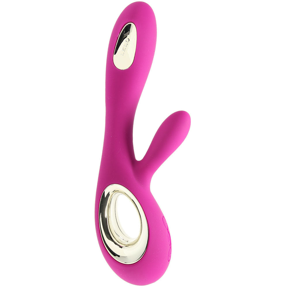 SORAYA Wave G-Spot and Clitoral Vibrator in Deep Rose